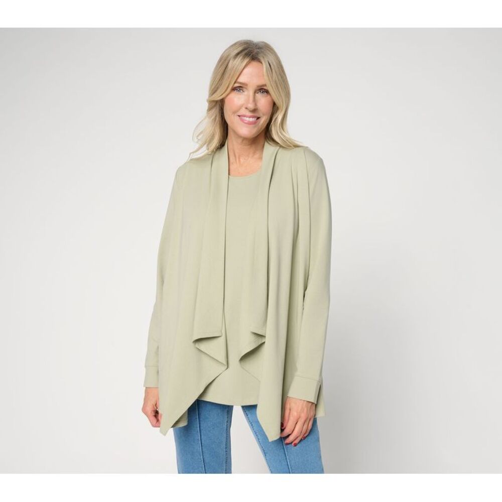 Denim & Co. Women's Top Sweater Sz M Make Your Selection: Green